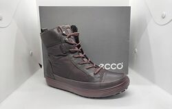 Кожаные теплые ботинки Ecco Gore Tex оригинал 