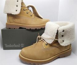 кожаные водонепроницаемые ботинки Timberland оригинал