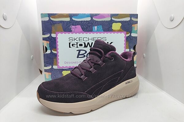 кожаные теплые кроссовки ботинки Skechers оригинал