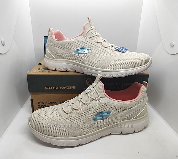 Легкие кроссовки слипоны Skechers Memory Foam оригинал