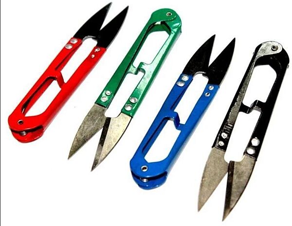 Ножницы швейные для обрезки нитки, ножницы для шитья металические 10,5 см  нитками, лентами,  гладью
