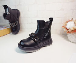 Дитячі демісезонні черевики для дівчинки 36