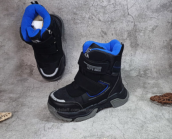 Дитячі зимові термо черевики чоботи Томм для хлопчика 28 29 30