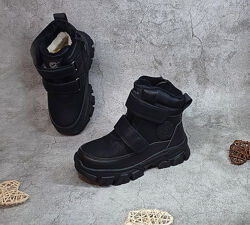 Дитячі зимові черевики чоботи Clibee для хлопчика 33 35