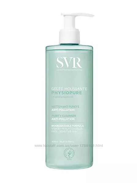 SVR PHYSIOPURE гель для умивання 400 мл
