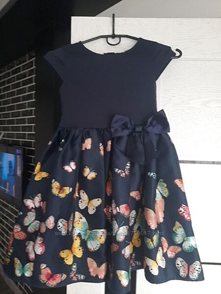 Шикарна сукня з метеликами H&M 