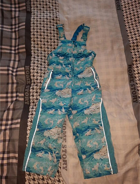 Шикарні фірмові термоштани полукомбінезон лижний Scout 