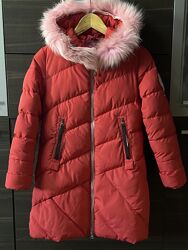 Пальто зимнее на девочку, размер 140