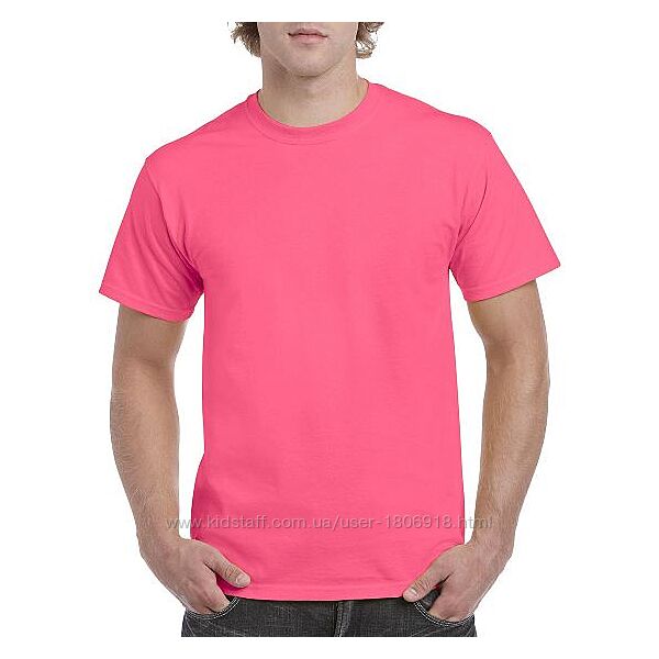 Чоловіча бавовняна футболка Gildan Heavy Cotton 2 кольори 5 розмірів