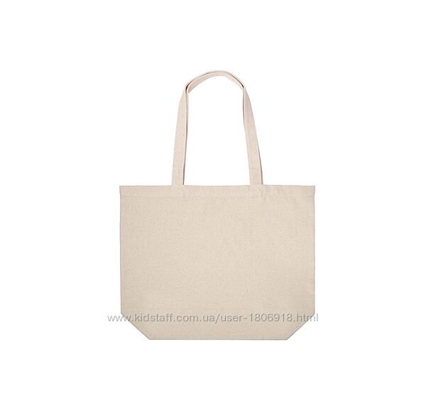 Еко-сумка/шопер для покупок із бавовни Discover Market Бежевий