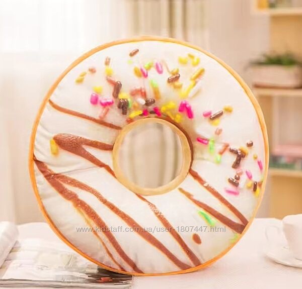 Подушка пончик 