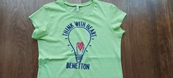 Benetton футболка, р. 140