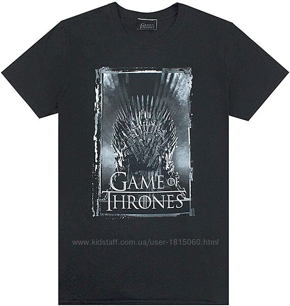 Мужская футболка с изображением трона HBO Game Of Thrones
