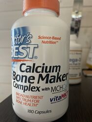 Doctor&acutes Best Calcium Bone Maker Complex with MCHCal and VitaMK7 180 Caps