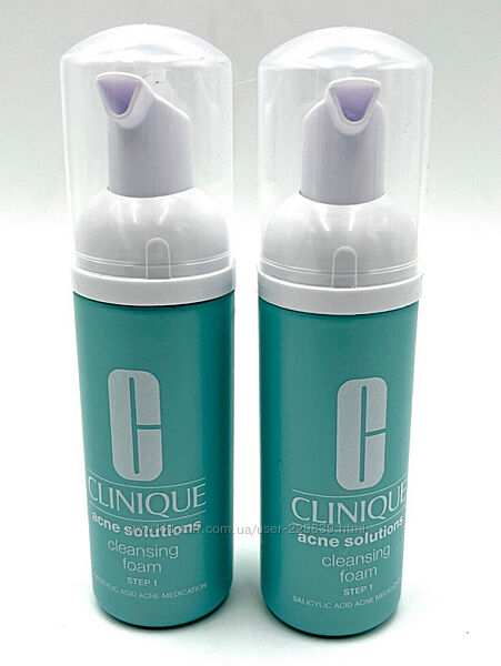 Clinique acne solutions cleansing foam 50ml 
