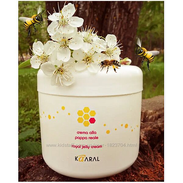 Маска с пчелиным маточным молочком Kaaral Royal Jelly Cream