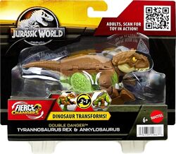 Динозавр Трансформер Тиранозавр Рекс та Анкілозавр