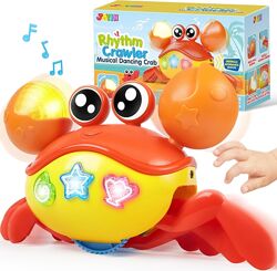 Інтерактивна іграшка-крабик JOYIN Crawling Crab Baby 