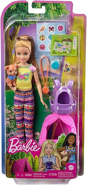 Лялька Barbie It Takes Two Camping Кемпінг Стейсі з вихованцем