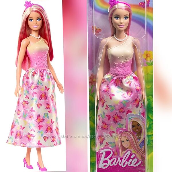Лялька Барбі з рожевим і світлим фантастичним волоссям, Barbie Royal Doll