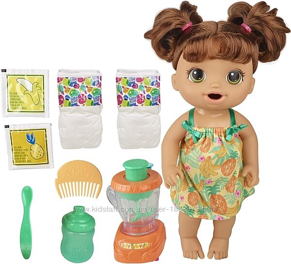 Лялька інтерактивна Baby Alive пупс з міксером Magical Mixer Baby Doll