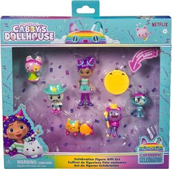 Фігурки ляльковий будиночок gabby&acutes dollhouse celebration themed figures wi
