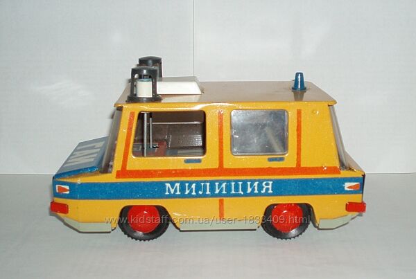 Игрушка винтаж новая машинка гаи милиция жесть ссср 20 х 10.5 см
