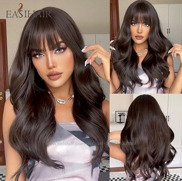 Перука коричнева каштанова