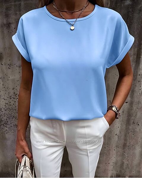 скл.6 м888 легенька жіночна блузка з красивим вирізом на спині 