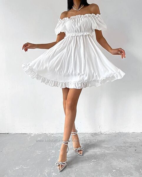 скл.45 м208 ніжна повітряна сукня-американський креп