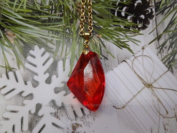 Кулон философский камень, кристалл, Гарри Поттер косплей