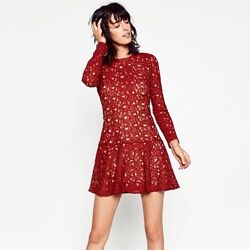 Розкішна мереживна сукня Zara