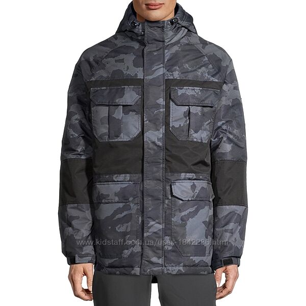 Swiss Tech нова зимова чоловіча куртка в камуфляжний принт