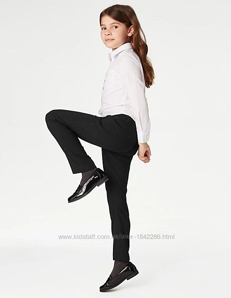 Marks&spencer шкільні штани скінні на дівчинку 11-12 років чорного кольору