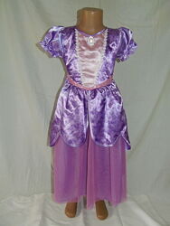 канавальное платье принцессы Софии на 5-6 лет