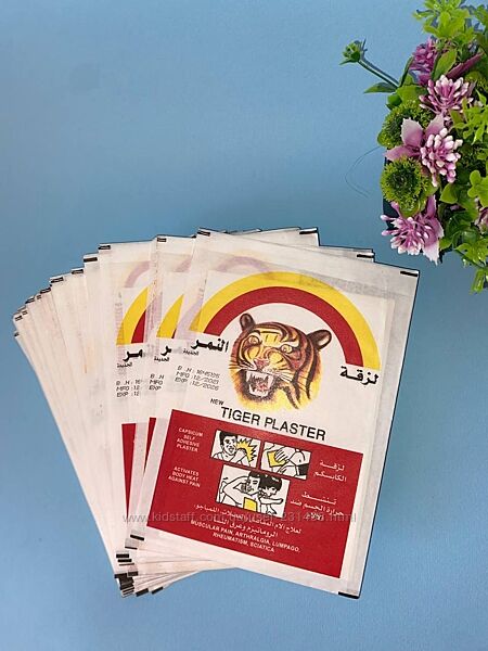 Tiger plaster Тайгер Пластир знеболювальний 1218 см 1 шт Єгипет