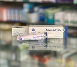 Acyclovir Ацикловір крем Герпес противірусний засіб 10 г Єгипет