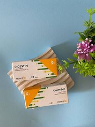 Digestin Дигестин поліпшення травлення ферменти Папаїн Санзим 20табл Єгипет