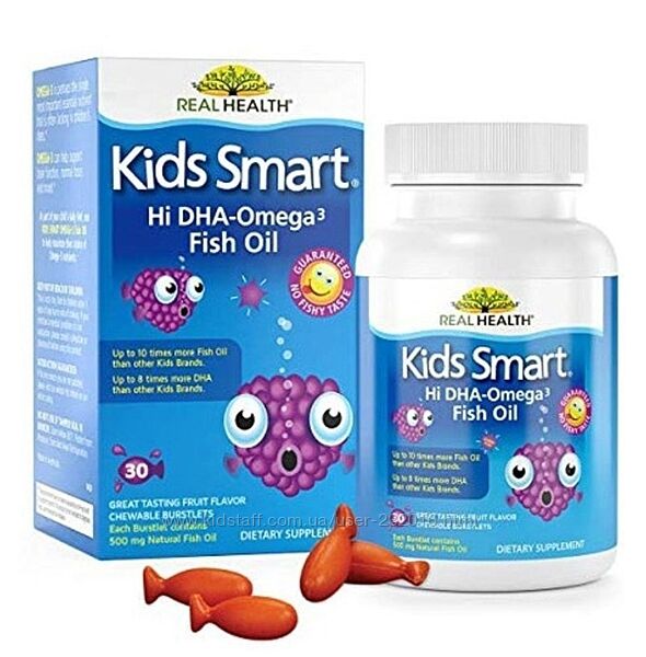 Bioglan, Kids Smart, рибячий жир