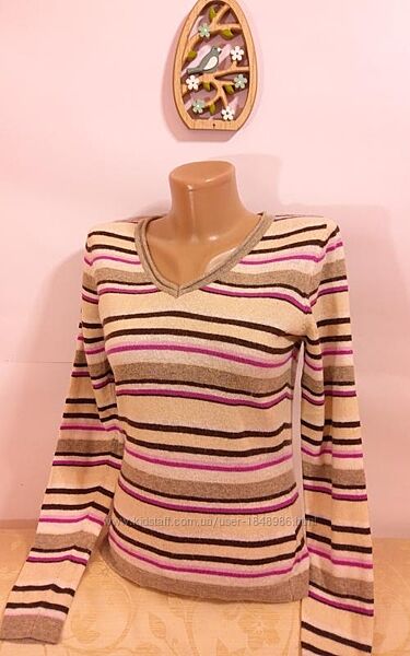 Gina Benotti Брендовий светр, джемпер ВовнаВіскоза S-M Lammwolle колір. До