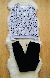 Disney Флисовая пижама Мики Маус S-M. зимний Домашний комплект. флисовый ре