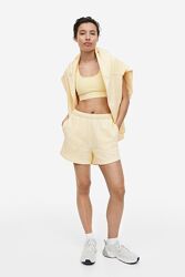 трикотажные шорты на резинке H&M Англия р. S