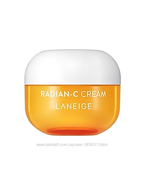 Осветляющий крем-антиоксидант с витамином С Laneige Radian-C Cream, 10 мл