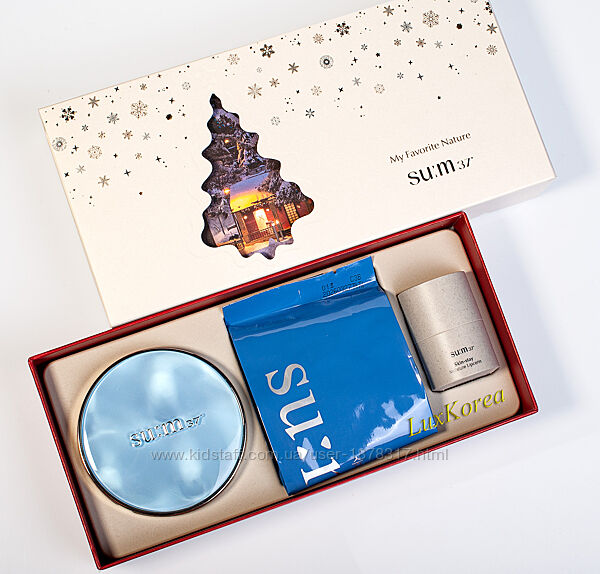 Люксовий набір з кушоном SUM37 Waterful Mesh Cushion 1 Special Set