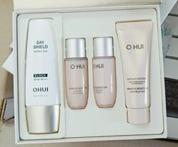 Люксовий набір з санскріном OHUI Day Shield Perfect Sun BLACK SPF 50/PA