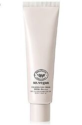 Веганский солнцезащитный крем So Natural So Vegan Calming Sun Cream SPF50 
