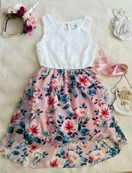 LILY BLEU. Ассиметричное на подъюбнике. Верх   белоснежный Дорогой венециа