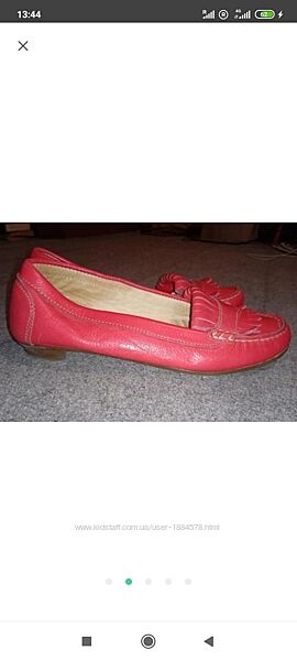 Балетки жіночі шкіра Strauss розмір 39-25см