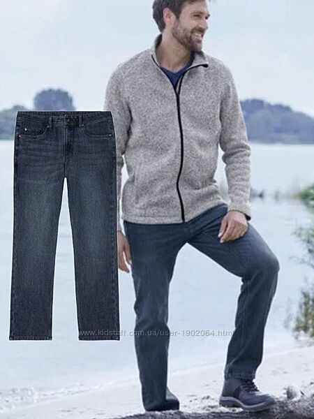 Термоджинси чоловічі, утепленні штани джинс euro 50 34/32 Livergy