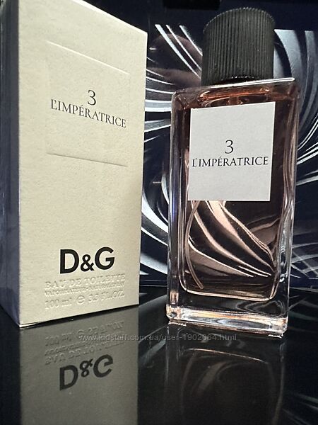 Туалетная вода женская D&G Anthology LImperatrice 3, парфюм 100 мл в ориги